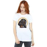 T-shirt Disney Darth Vader Dia De Los Muertos