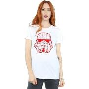 T-shirt Disney Christmas Stormtrooper Helmet