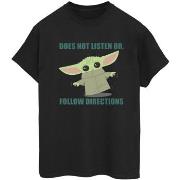 T-shirt Disney The Mandalorian Does Not Listen