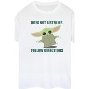 T-shirt Disney The Mandalorian Does Not Listen