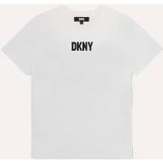 T-shirt enfant Dkny T-shirt en coton à manches courtes pour garçon