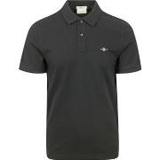 T-shirt Gant Shield Piqué Polo Noir
