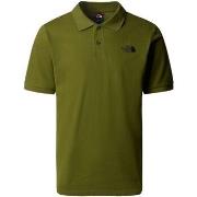 T-shirt The North Face NF00CG71 M POLO PIQUET-PIB FOREST OLIVE