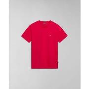 T-shirt Napapijri SALIS SS SUM NP0A4H8D-R25 RED BARBERRY