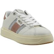 Chaussures Colmar Sneaker Donna White Silver Rose CLAYTON JESSY