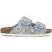 Sandales Colors of California Two buckle denim sandal