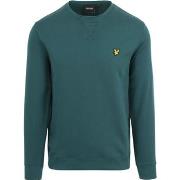 Sweat-shirt Lyle And Scott Lyle Scott Pull Vert Foncé