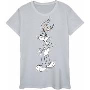 T-shirt Dessins Animés Bugs Bunny Crossed Arms