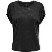 Blouses Only Top Free Life S/S - Black
