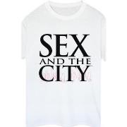 T-shirt Sex And The City Logo Skyline