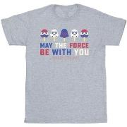 T-shirt Star Wars: A New Hope May The Force Ice Pops