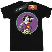 T-shirt Dc Comics Wonder Woman Psychedelic