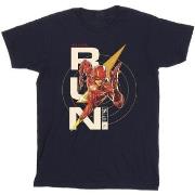 T-shirt Dc Comics The Flash Run