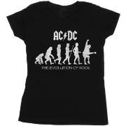 T-shirt Acdc Evolution Of Rock