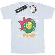 T-shirt Dessins Animés Tweety Pie Christmas Fair Isle