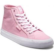 Chaussures de Skate DC Shoes MANUAL HI pink