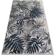 Tapis Rugsx Tapis HEOS 78561 crème / bleu JUNGLE 120x170 cm