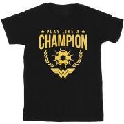 T-shirt Dc Comics Play Like A Champion