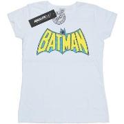 T-shirt Dc Comics Batman Crackle Logo