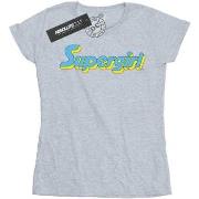 T-shirt Dc Comics Supergirl Text Logo