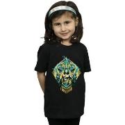 T-shirt enfant Dc Comics Aquaman The Trench Crest