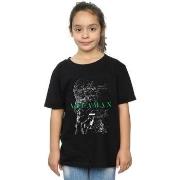 T-shirt enfant Dc Comics Aquaman The Trench Sketch