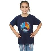 T-shirt enfant Dc Comics Aquaman Tropical Logo