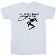 T-shirt enfant Dc Comics Catwoman Don't Play Games