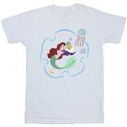 T-shirt Disney The Little Mermaid Reading A Book