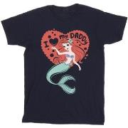 T-shirt Disney The Little Mermaid Daddy