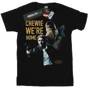 T-shirt enfant Disney Force Awakens Chewie We're Home