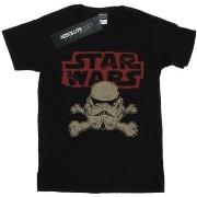 T-shirt Disney Stormtrooper Skull Logo