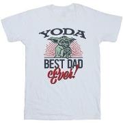 T-shirt Disney Mandalorian Yoda Dad