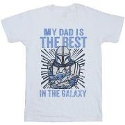 T-shirt Disney Mandalorian Best Dad