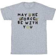 T-shirt Disney The Mandalorian Grogu May The Force Be With You