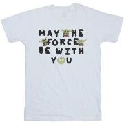 T-shirt Disney The Mandalorian May The Force Be With You