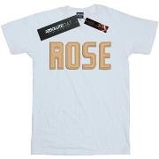 T-shirt Disney The Rise Of Skywalker Rose Text Logo