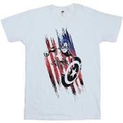 T-shirt Marvel Avengers Captain America Streaks