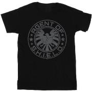 T-shirt Marvel Avengers Shield Beaten Circle