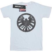 T-shirt Marvel Agents Of SHIELD Distressed Logo