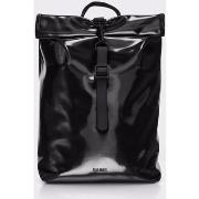 Sac Rains Sac à dos Rolltop Rucksack mini noir brillant-047114