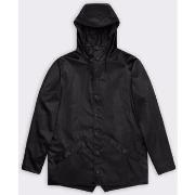Parka Rains Imperméable Jacket 12010 Black grain-047063