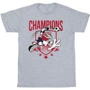 T-shirt Dessins Animés Champions