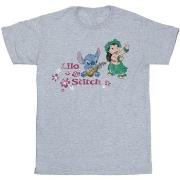 T-shirt enfant Disney Lilo And Stitch Hawaii