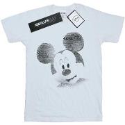 T-shirt Disney Mickey Mouse Text Face