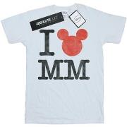 T-shirt Disney I Love Mickey Mouse