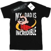 T-shirt enfant Disney The Incredibles My Dad Mr Incredible