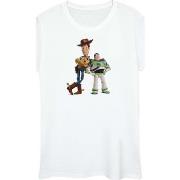 T-shirt Disney Toy Story Buzz And Woody Standing