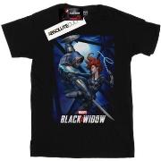 T-shirt enfant Marvel Black Widow Movie Bridge Battle