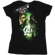 T-shirt Marvel Avengers Infinity War Widow Panther Team Up